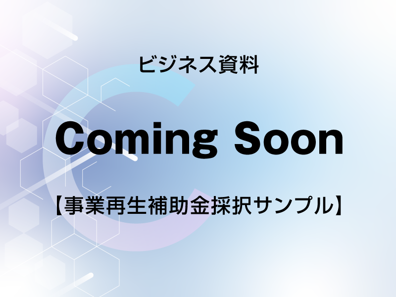 ビジネス資料【予定3】